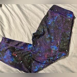 CVG Galaxy legging capris (OG print)